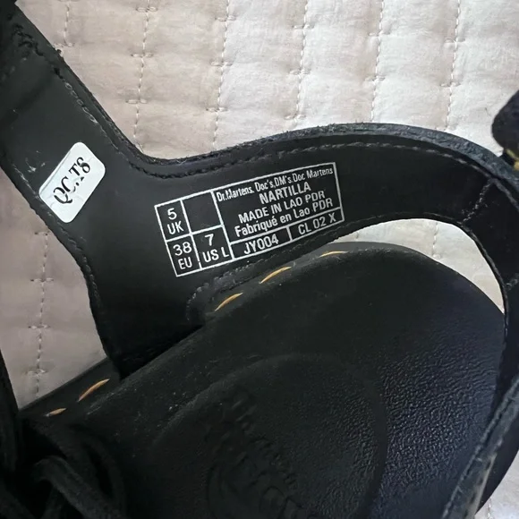 Dr. Martens Black Nartilla Sandals - Picture 4 of 5